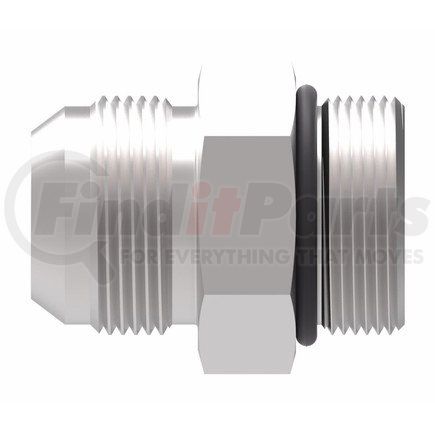 202702-8-12S by WEATHERHEAD - 202702 Series Straight Adapter SAE O-Ring Boss/37° Flare