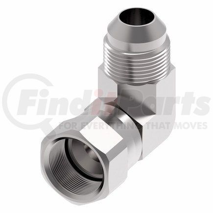 C5506X6 by WEATHERHEAD - Adapter SAE37 Steel 90 Degree