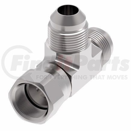 Weatherhead C5706X20 Hydraulic Hose JIC 37° - Flare-Twin Swivel Nut Run Tee