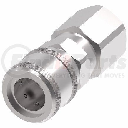 FD49-1001-06-06 by WEATHERHEAD - Coupling, FD49, Female Ht Ma Female