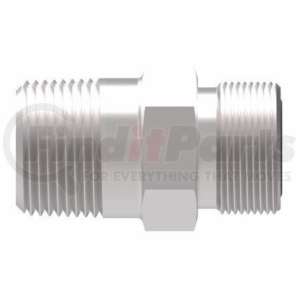 FF2031T2020S by WEATHERHEAD - Pipe Fitting - 1-11/16-12 To 1-1/4-11-1/2 Male NPT, Straight