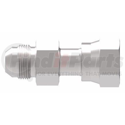 FF2209T0404S by WEATHERHEAD - ORS Female Swivel to SAE 37° Male Flare Steel Adapter