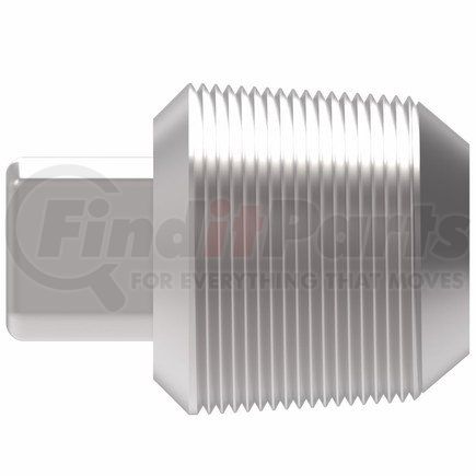 FF4177-06S by WEATHERHEAD - NPTF Square Head Plug Thread Steel Adapter