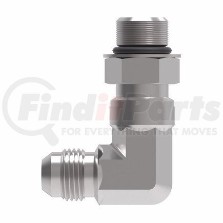 FF3910-0606S by WEATHERHEAD - FF3910 Series Elbow Adapter SAE 37° Male Flare/SAE Male