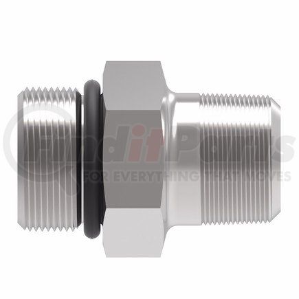 FF1796-2424S by WEATHERHEAD - FF1796 Series Straight Adapter SAE Male O-Ring Boss/NPTF External Pipe