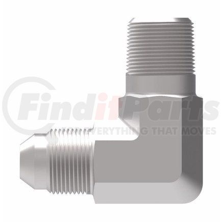 GG310-NP05-04 by WEATHERHEAD - GG310 Series Elbow Adapter SAE 37° Male Flare/BSPT Male