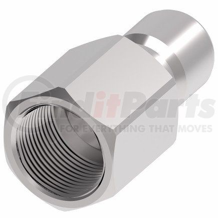 LL3T21 by WEATHERHEAD - Hansen and Gromelle Quick Disconnect Coupling - 3/8 Stainless Steel Plug Straight