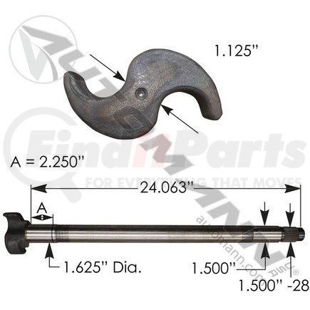 123.282402.01 by AUTOMANN - CAMSHAFT LH