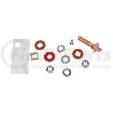 121-20003 by J&N - Starter Field Terminal Kit, with (1) 5/16-24 Screw, (2) Nuts, (1) Bolt, (3) Washers, (5) Insulators