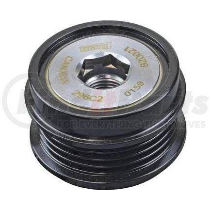 204-40000 by J&N - Pulley 4-Grooves, Decoupler, 0.67" / 17mm ID, 2.12" / 53.75mm OD