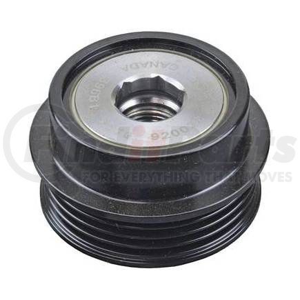 204-48006 by J&N - Pulley 4-Grooves, Decoupler, 0.67" / 17mm ID, 2.4" / 61mm OD