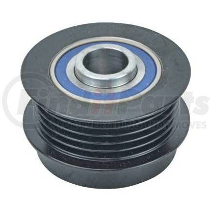 205-40004 by J&N - Pulley 5-Grooves, Decoupler, 0.67" / 17mm ID