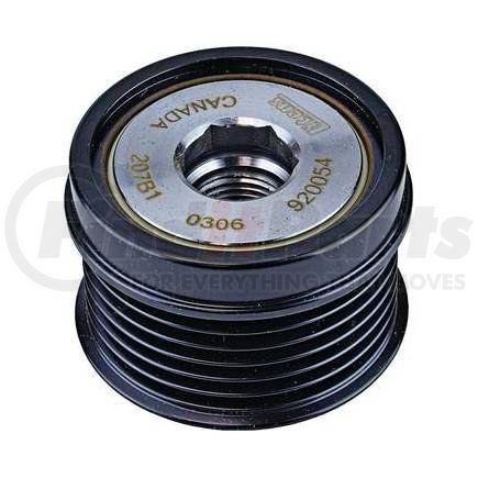 206-48025 by J&N - Pulley 6-Grooves, Clutch, 0.67" / 17mm ID, 2.23" / 56.7mm OD