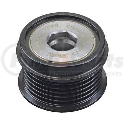 206-52035 by J&N - Pulley 6-Grooves, Decoupler, 0.67" / 17mm ID, 2.12" / 53.75mm OD