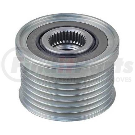 207-24007 by J&N - Pulley 7-Grooves, Clutch, 0.67" / 17mm ID, 2.09" / 53mm OD