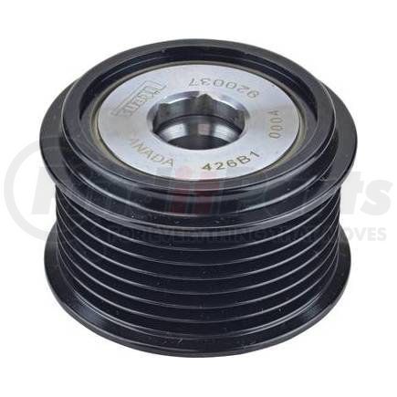 207-52015 by J&N - Pulley 7-Grooves, Decoupler, 0.67" / 17mm ID, 2.31" / 58.7mm OD