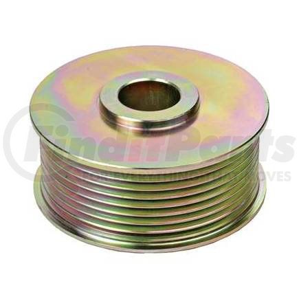 208-12005 by J&N - Pulley, 8-Grooves, 0.87" / 22.2mm ID, 3.37" / 85.7mm OD