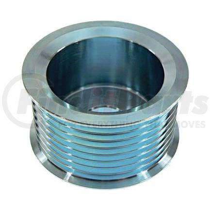 208-24009 by J&N - Pulley 8-Grooves, 0.67" / 17mm ID, 2.44" / 61.9mm OD