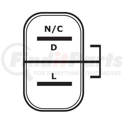 230-40105 by J&N - Valeo 12V Regulator