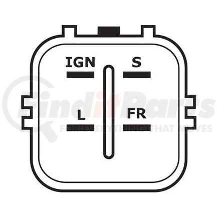 230-52130 by J&N - Denso 12V Regulator