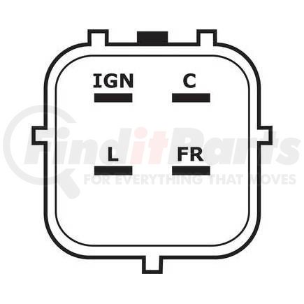 230-52146 by J&N - Denso 12V Regulator