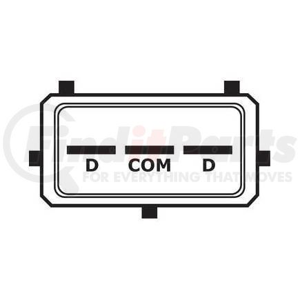 230-52155 by J&N - Regulator, Electronic 12V, 13.8 Set Point, A-Circuit, Ignition Activation