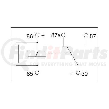 240-01018 by J&N - 5 Term Micro Relay