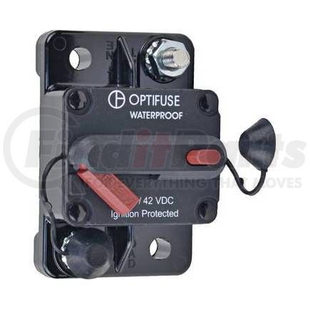 251-01004 by J&N - Circuit Breaker 0-48 VDC, 120A, Manual Type III