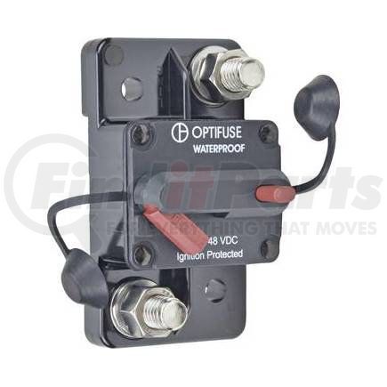 251-01008 by J&N - Circuit Breaker 6-42 VDC, 200A, Manual Type III