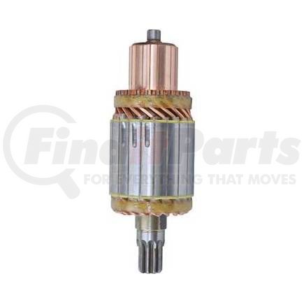 300-50019 by J&N - Armature 24V, CW, 10 Straight Spl.