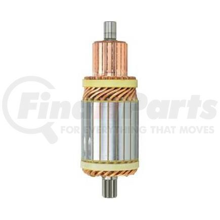 300-55004 by J&N - Armature 24V, CW, 9 Straight Spl.