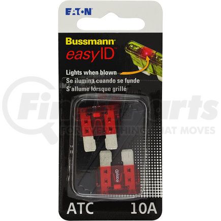 BPATC10ID by BUSSMANN FUSES - easyIDTM Blade Fuse