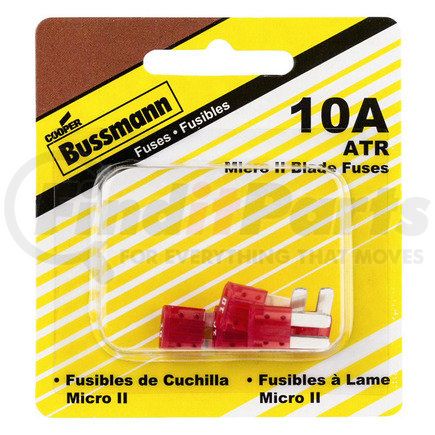 BP/ATR10RP by BUSSMANN FUSES - ATR-10 AMP Blade Fus