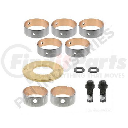 8657 by PAI - Engine Camshaft Bearing Set - E7; Includes Bearings ECB-8655 ECB-8656 ETB-8695Washers EWA-0390 Screws ESC-0371