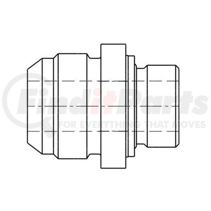 TBB169478 by FREIGHTLINER - Brass Adapter, M26R, 37 Degree Fahrenheit