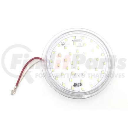 BW4FHM2E by BETTS - 40 45 47 Series Backup or Dome Light - Clear 45-Diode 4" Round LED Shallow Multi-Volt