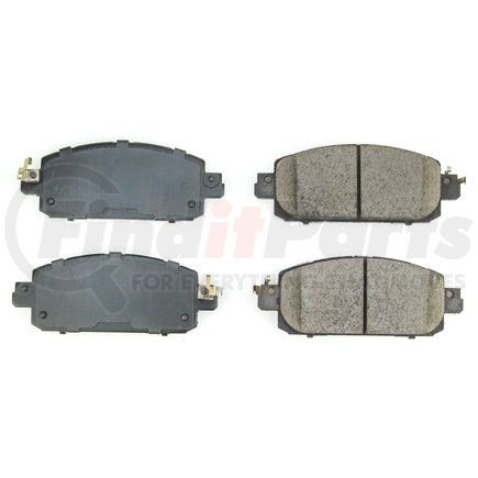 16-2310 by POWERSTOP BRAKES - Z16 EVOLUTION CERAMIC BRAKE PADS