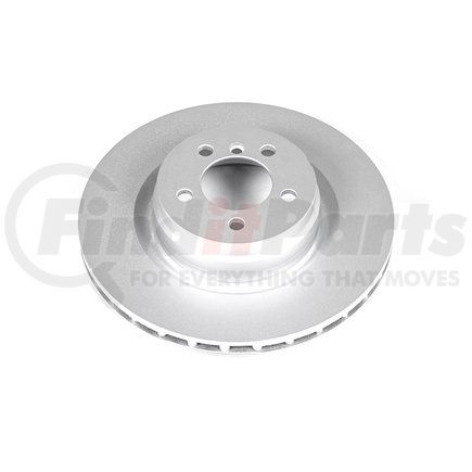 ESD815 by POWERSTOP BRAKES - Disc Brake Rotor - Front, ECE-R90 Geomet Coated for 2010-2012 Land Rover Range Rover