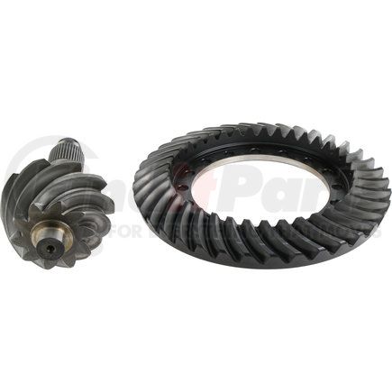 25-513382 by DANA - Differential Gear Set - 15.4 Gear Size, 10 Pinion Teeth, 37 Ring Teeth, Hypoid Gear Type