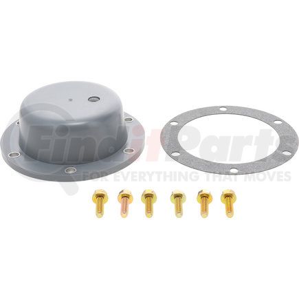 970834 by DANA - Axle Hub Cap - 6.25 OD Base, 5.50-5.56 Bolt Circle, 6 Holes, 2.16 in. Height