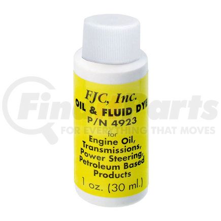 4923D by FJC, INC. - DYE MTR OIL PWR STRG GAS 1OZ