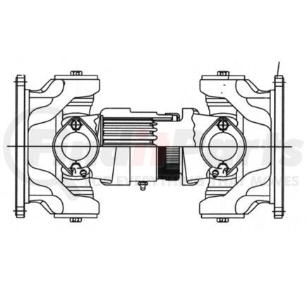 805361-5 by DANA - 1710 Series Drive Shaft