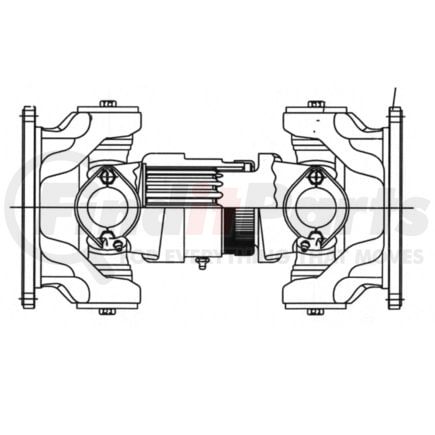 805942-1 by DANA - DRIVE SHAFT