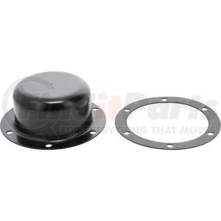 821187 by DANA - Axle Hub Cap - 6.25 OD Base, 5.5 Bolt Circle, 6 Holes, 2.48 in. Height