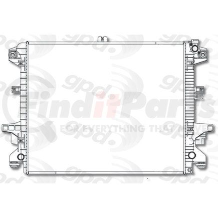 13652C by GLOBAL PARTS DISTRIBUTORS - gpd Radiator 13652C