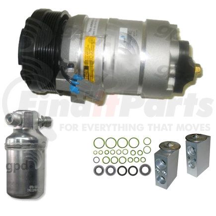 9611653PB by GLOBAL PARTS DISTRIBUTORS - A/C Compressor Kit