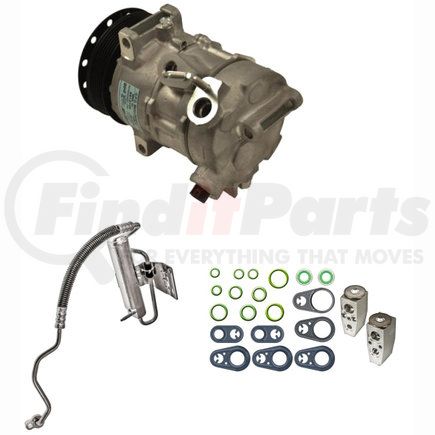 9621240 by GLOBAL PARTS DISTRIBUTORS - A/C Compressor, for 2012-2014 Dodge Journey 2.4L-L4