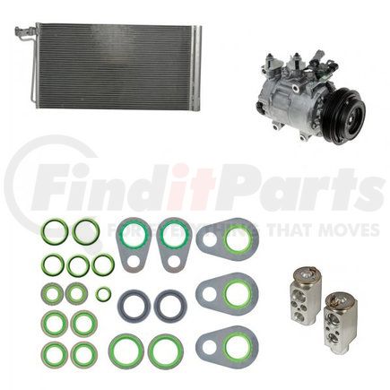 Global Parts Distributors 9633494A A/C Compressor and Condenser Kit gpd Compressor Kit Plus 9633494A