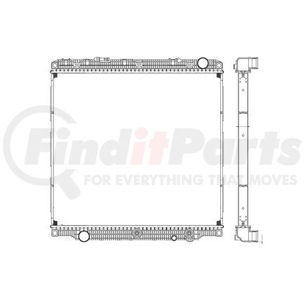 42-10742 by REACH COOLING - HD-RADIATOR-FREIGHTLINER