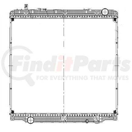 42-10710 by REACH COOLING - Radiator - without Frame, Optional with Frame